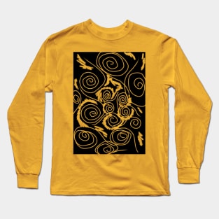 art picture that use the color removal technique Long Sleeve T-Shirt